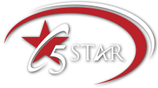 5 Star Realty red and white logo