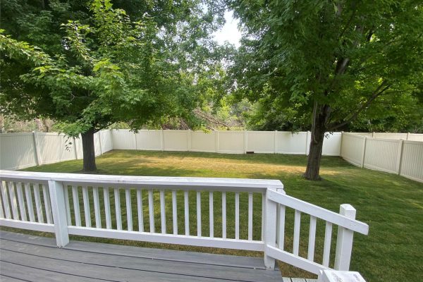 Back deck
